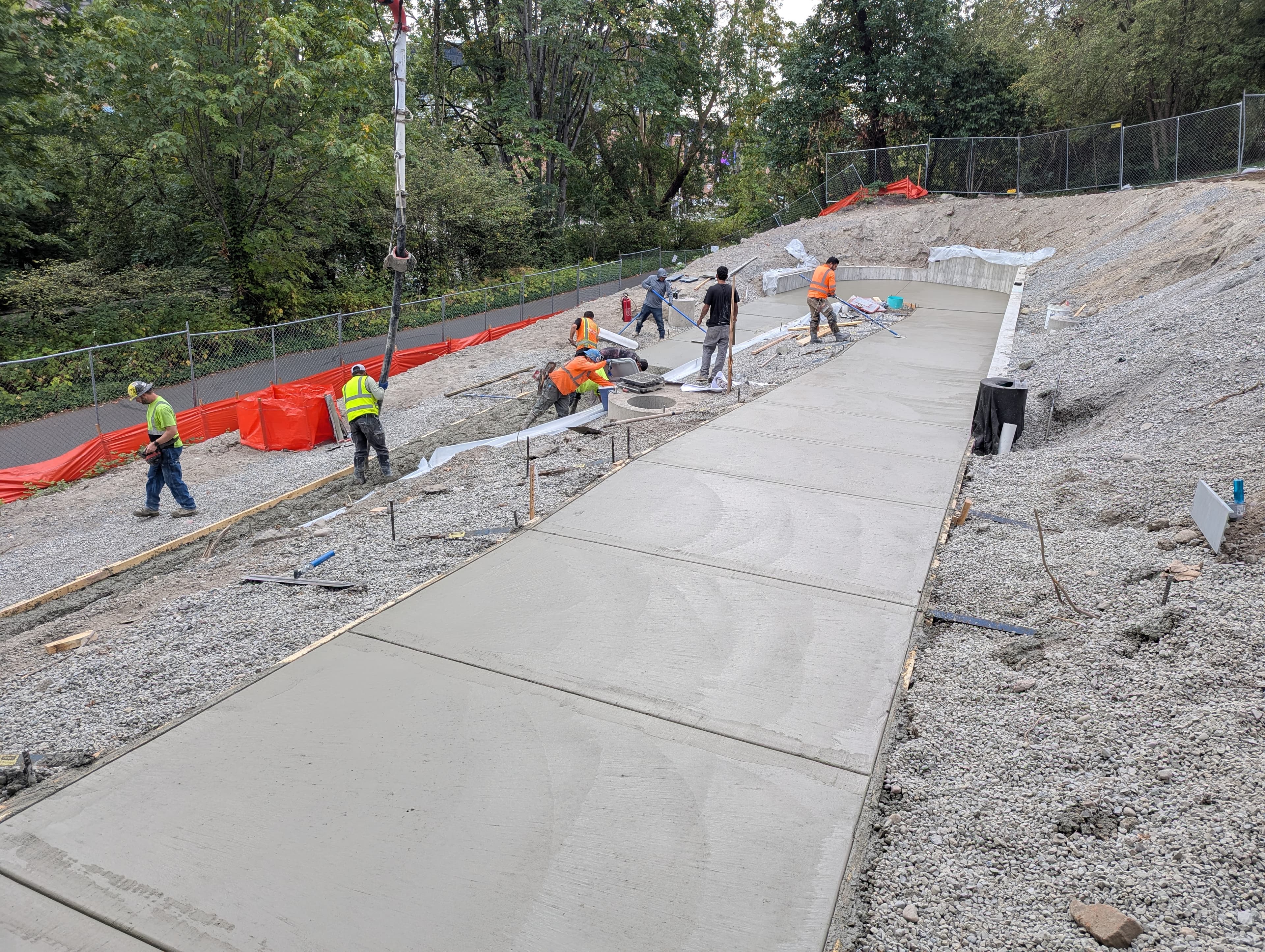 Aggregate ADA Walkway cover