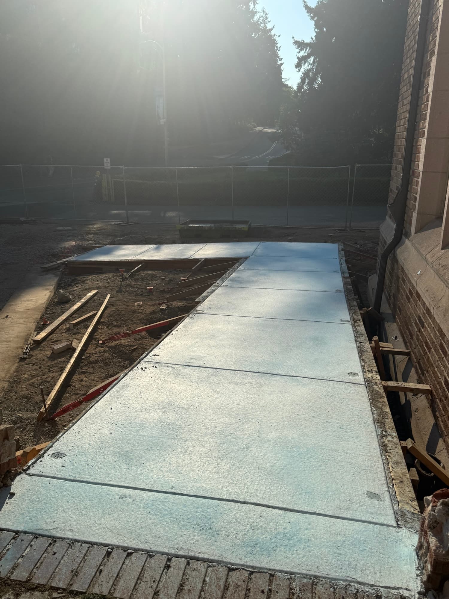 Elevated ADA ramp cover